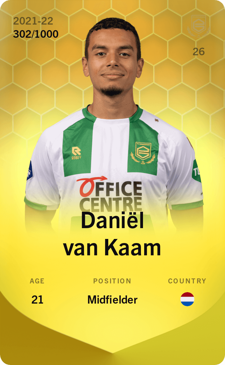 Daniël van Kaam 2021-22 • Limited 302/1000