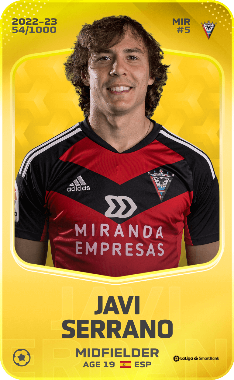 Javi Serrano 2022-23 • Limited 54/1000