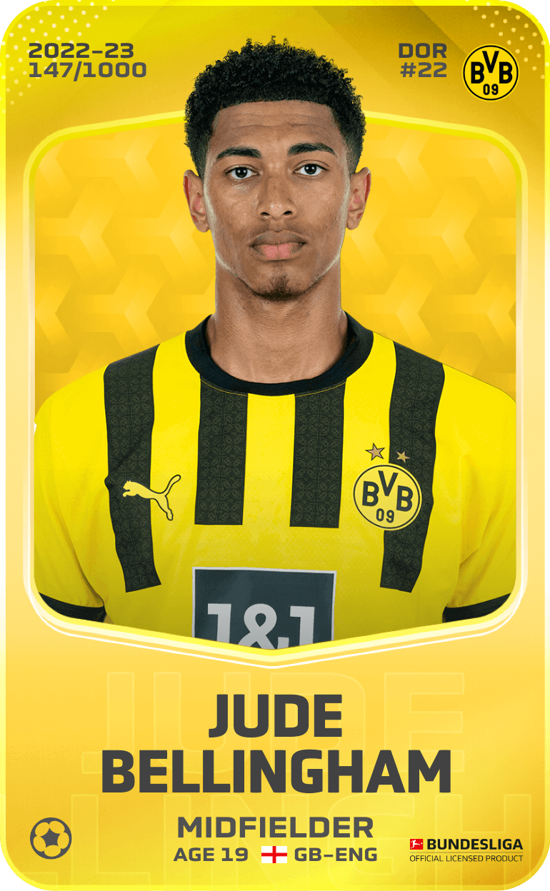 Jude Bellingham 2022-23 • Limited 147/1000