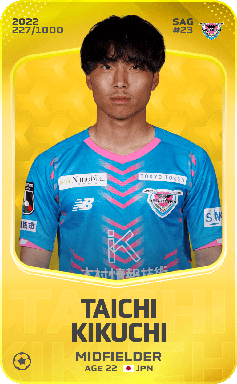 Taichi Kikuchi 2022-23 • Limited 227/1000