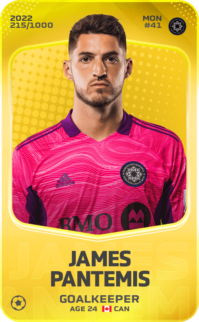 James Pantemis 2022-23 • Limited 215/1000