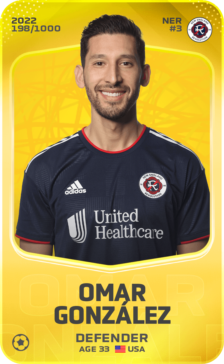 Omar González 2022-23 • Limited 198/1000