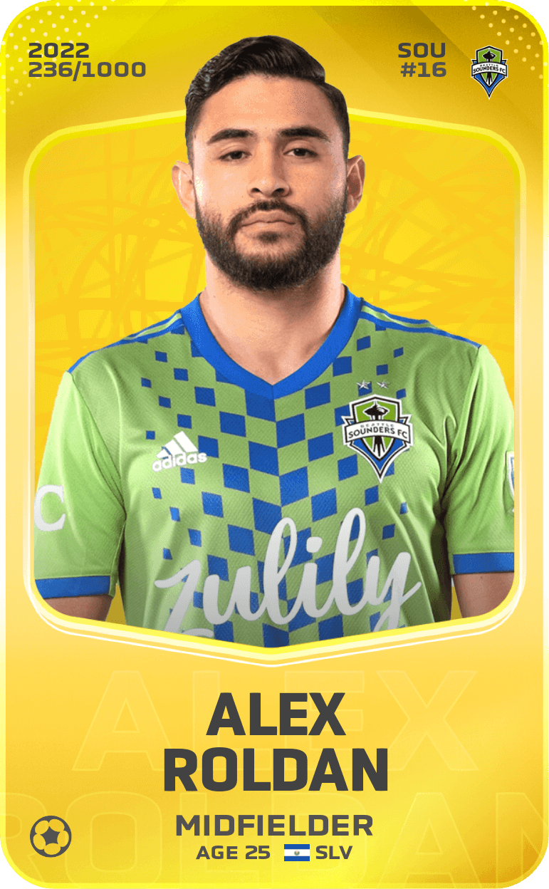 Alex Roldan 2022-23 • Limited 236/1000