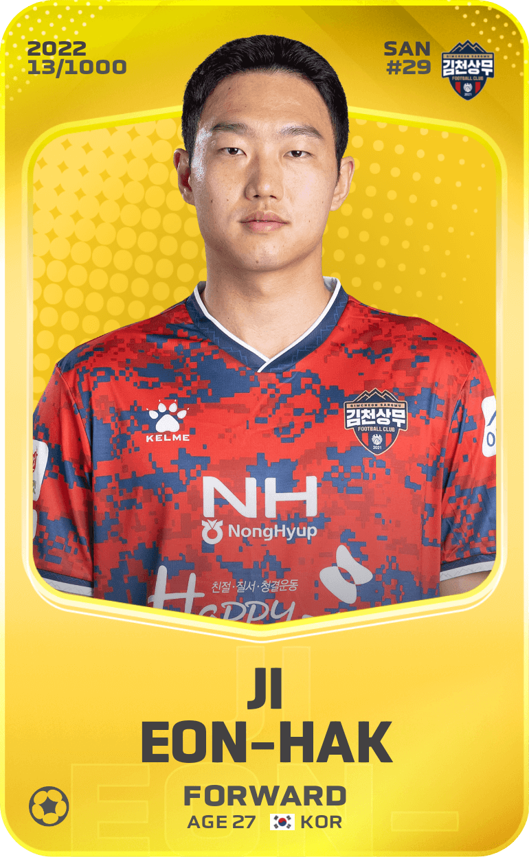 Ji Eon-Hak 2022-23 • Limited 13/1000