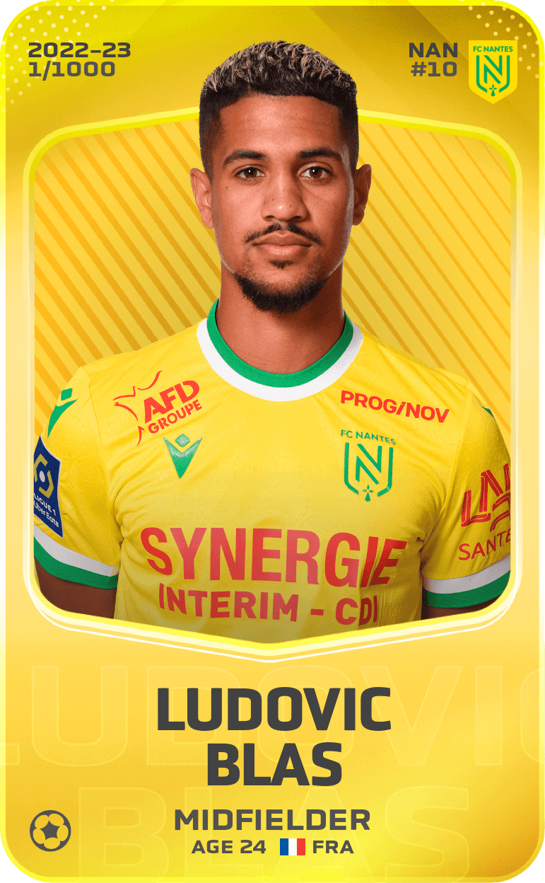 Ludovic Blas 2022-23 • Limited 1/1000