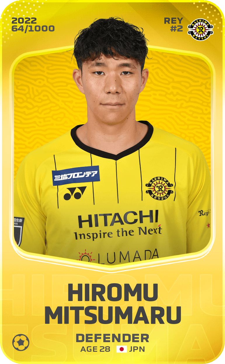 Hiromu Mitsumaru 2022-23 • Limited 64/1000