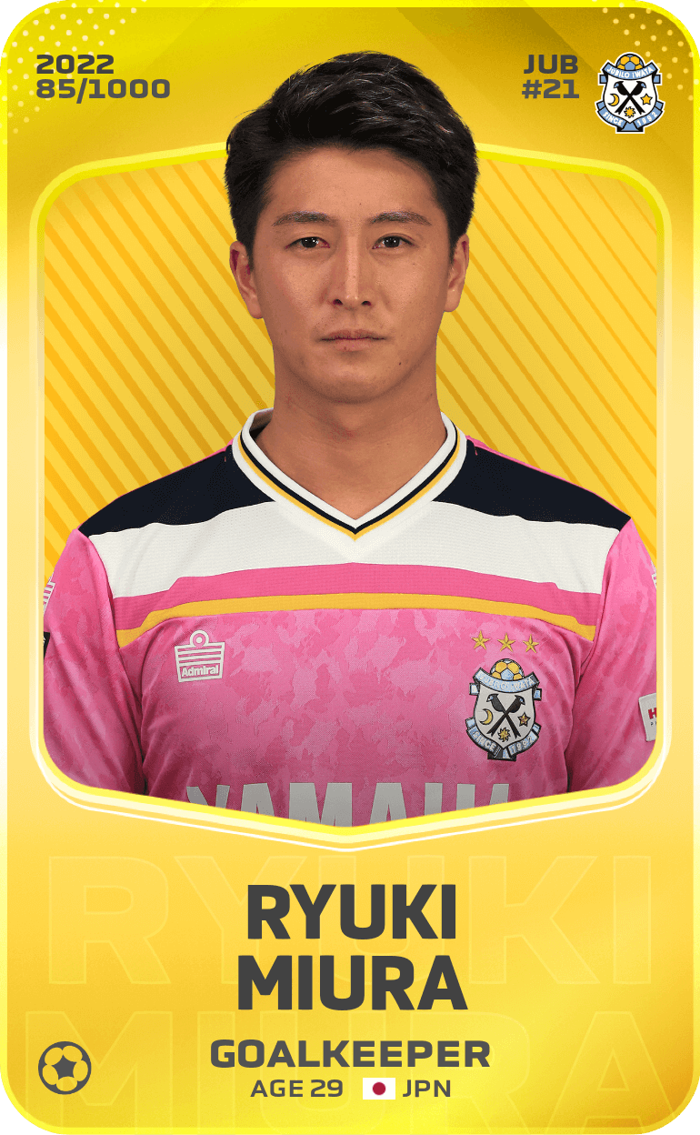 Ryuki Miura 2022-23 • Limited 85/1000