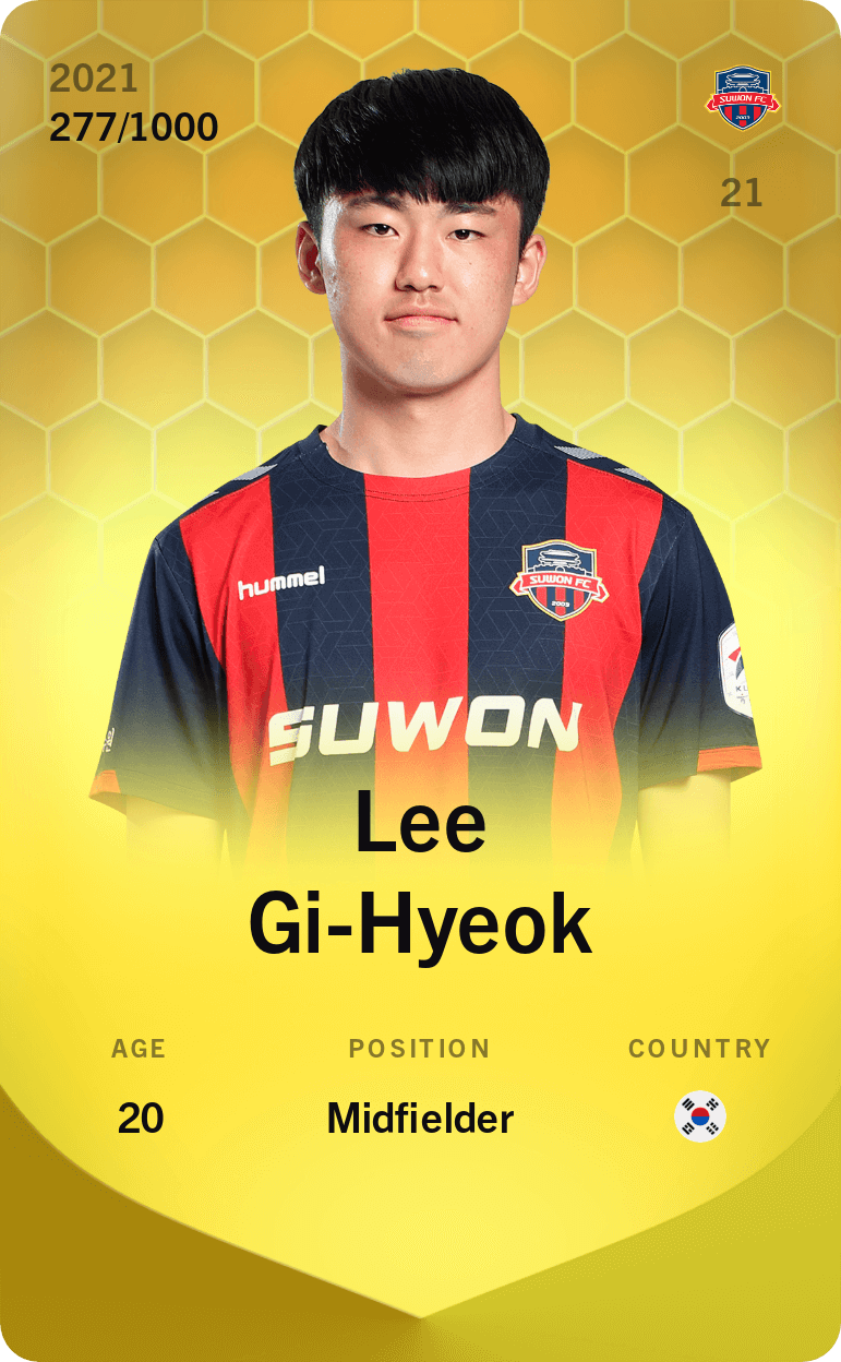 Lee Gi-Hyeok 2021-22 • Limited 277/1000