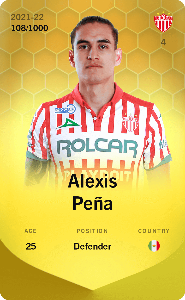 Alexis Peña 2021-22 • Limited 108/1000