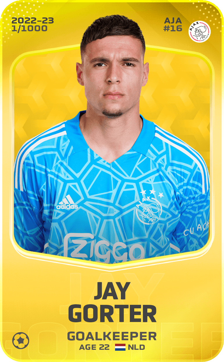 Jay Gorter 2022-23 • Limited 1/1000