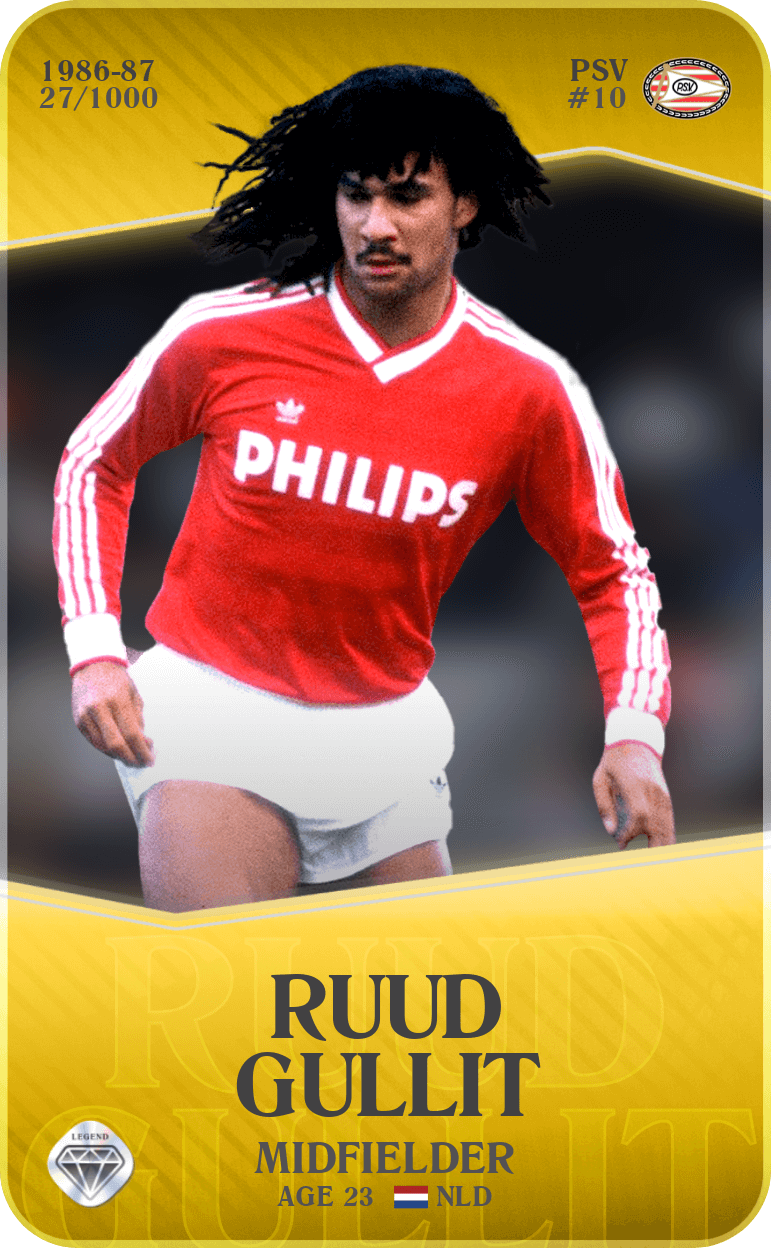 Ruud Gullit 1986-87 • Limited 27/1000