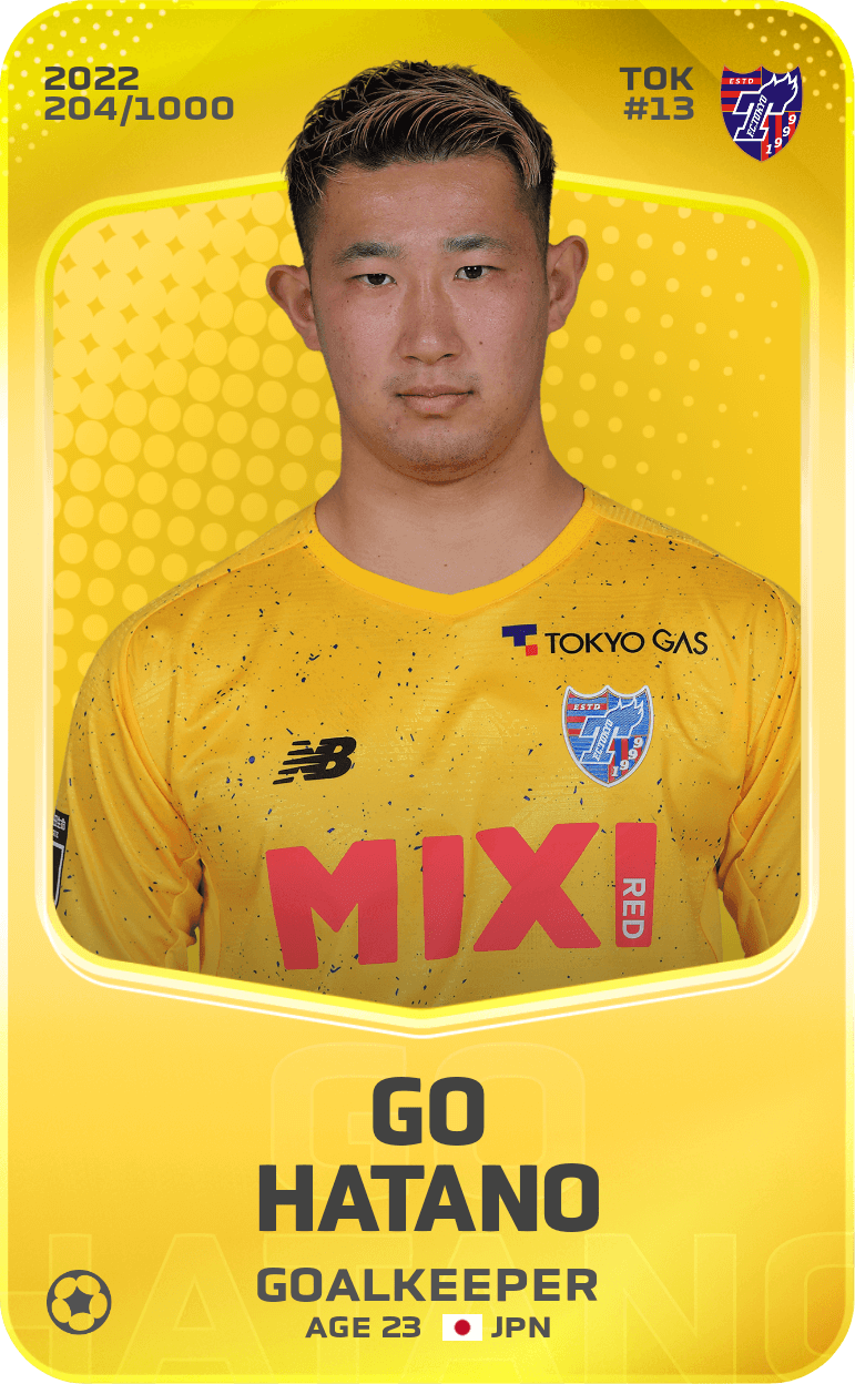 Go Hatano 2022-23 • Limited 204/1000