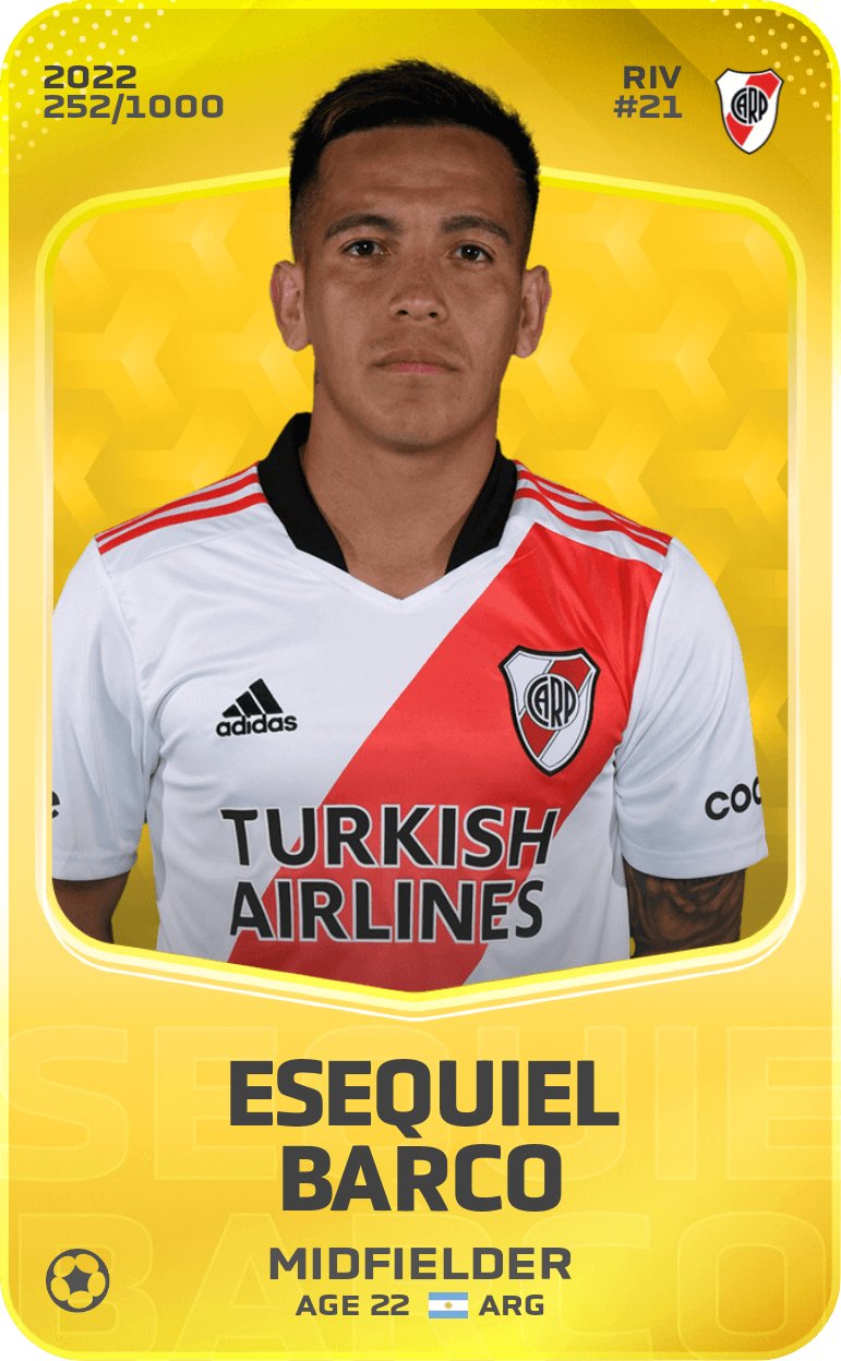 Esequiel Barco 2022-23 • Limited 252/1000
