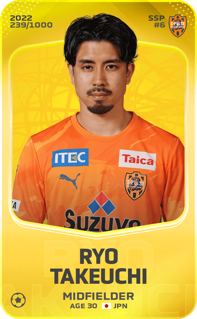 Ryo Takeuchi 2022-23 • Limited 239/1000