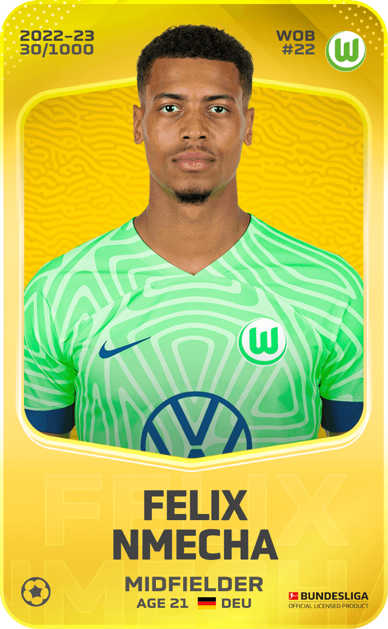 Felix Nmecha 2022-23 • Limited 30/1000