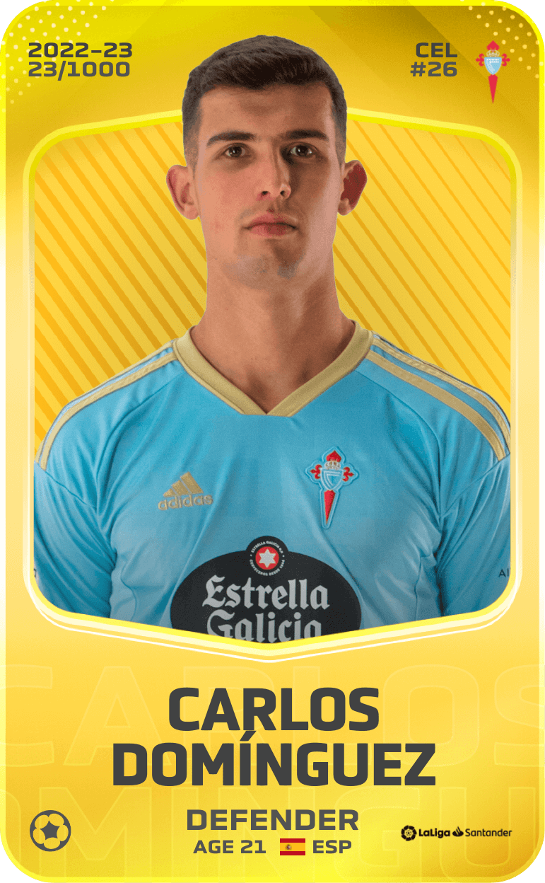 Carlos Domínguez 2022-23 • Limited 23/1000