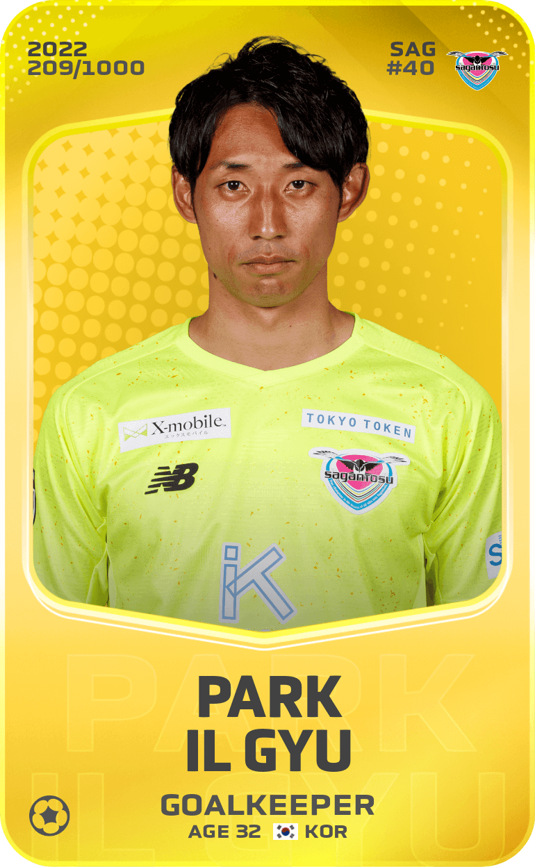 PARK IL Gyu 2022-23 • Limited 209/1000