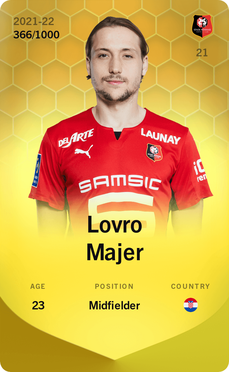 Lovro Majer 2021-22 • Limited 366/1000