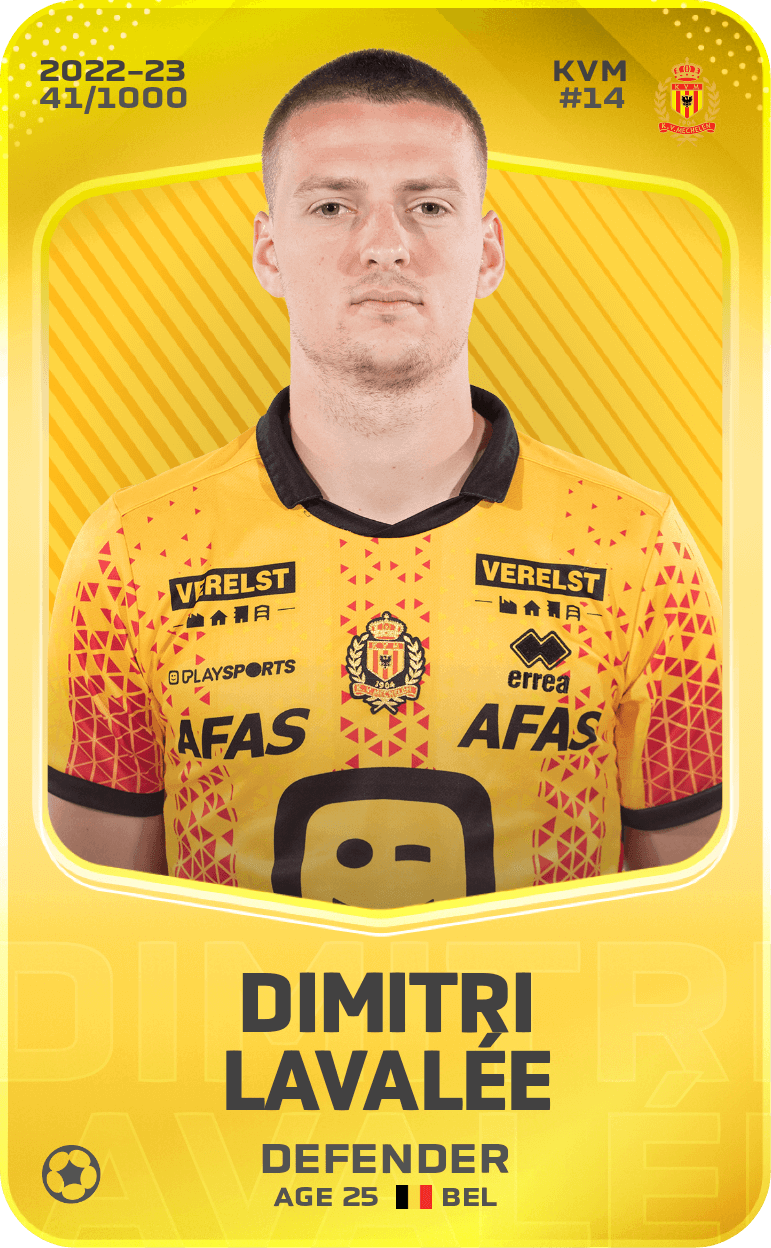 Dimitri Lavalée 2022-23 • Limited 41/1000