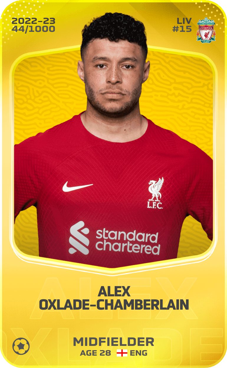 Alex Oxlade-Chamberlain 2022-23 • Limited 44/1000