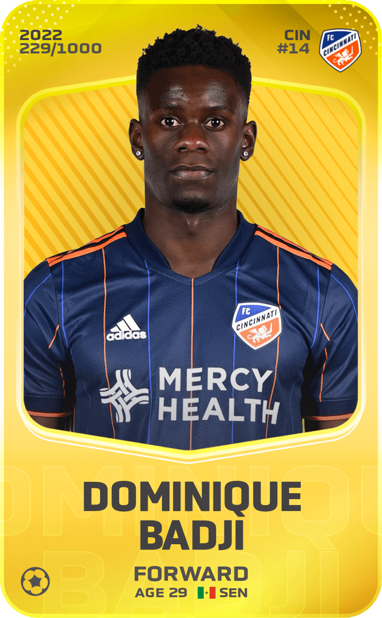 Dominique Badji 2022-23 • Limited 229/1000