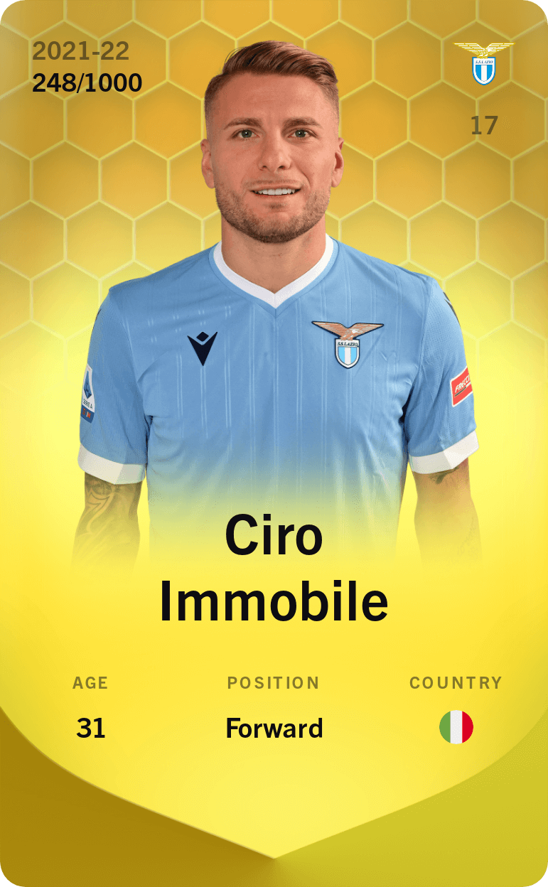 Ciro Immobile 2021-22 • Limited 248/1000