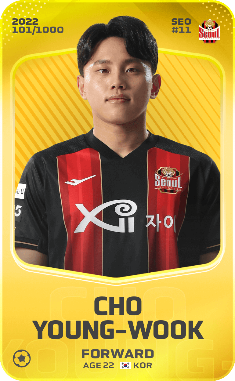 Cho Young-Wook 2022-23 • Limited 101/1000