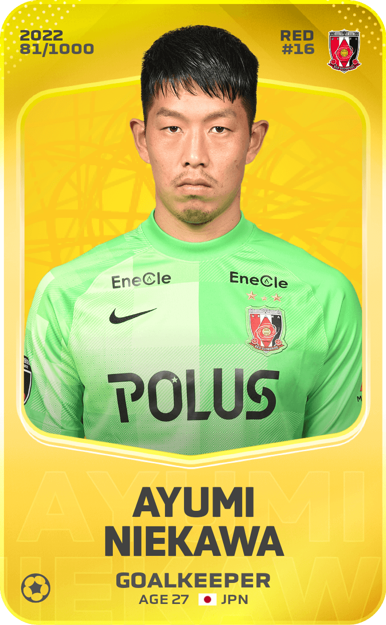 Ayumi Niekawa 2022-23 • Limited 81/1000