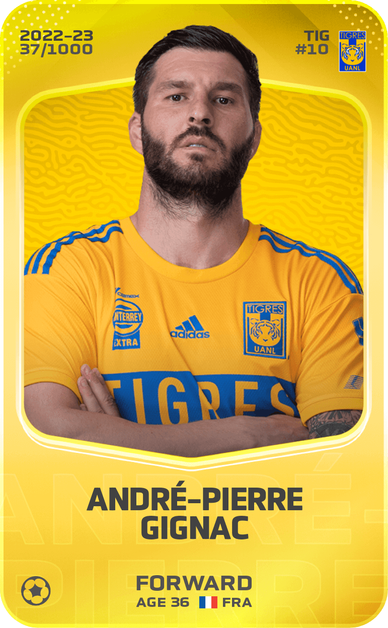 André-Pierre Gignac 2022-23 • Limited 37/1000