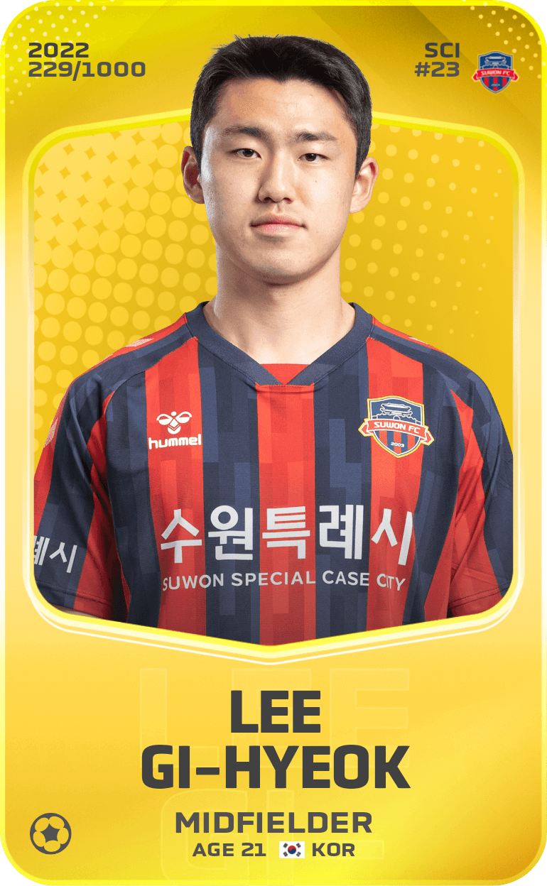 Lee Gi-Hyeok 2022-23 • Limited 229/1000