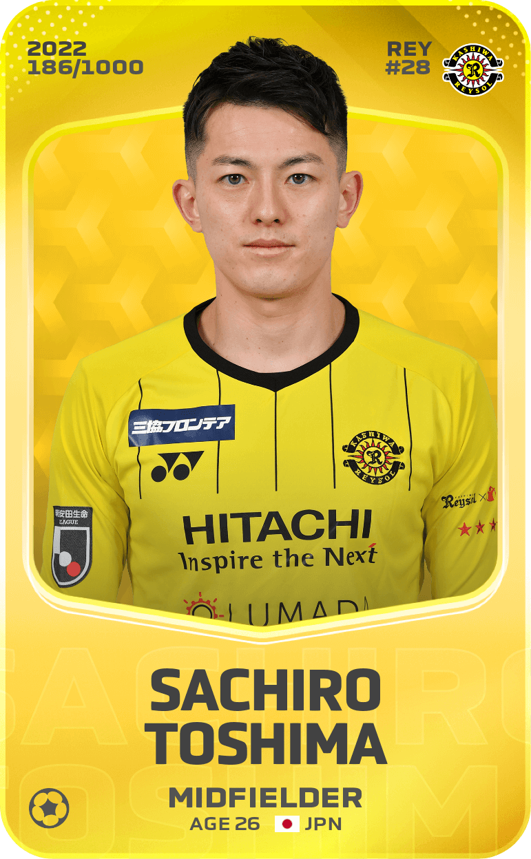 Sachiro Toshima 2022-23 • Limited 186/1000