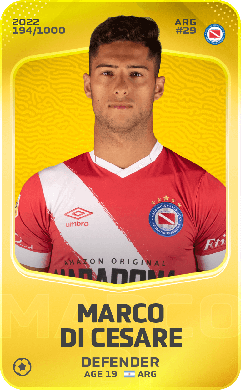 Marco Di Cesare 2022-23 • Limited 194/1000