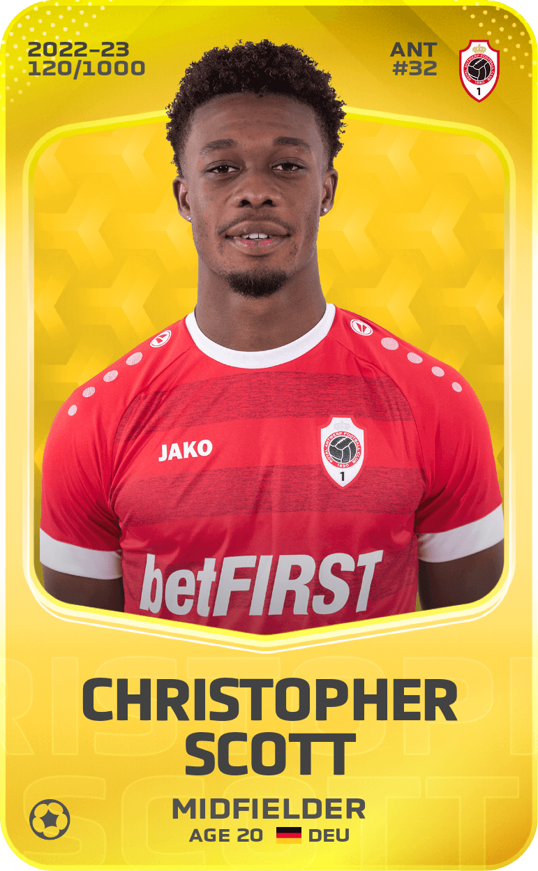Christopher Scott 2022-23 • Limited 120/1000