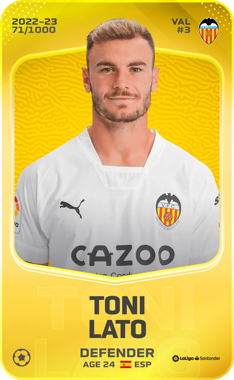 Toni Lato 2022-23 • Limited 71/1000