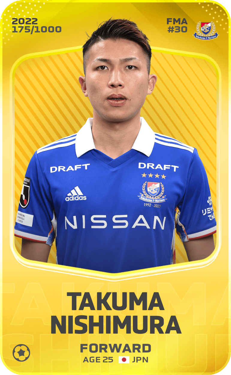 Takuma Nishimura 2022-23 • Limited 175/1000