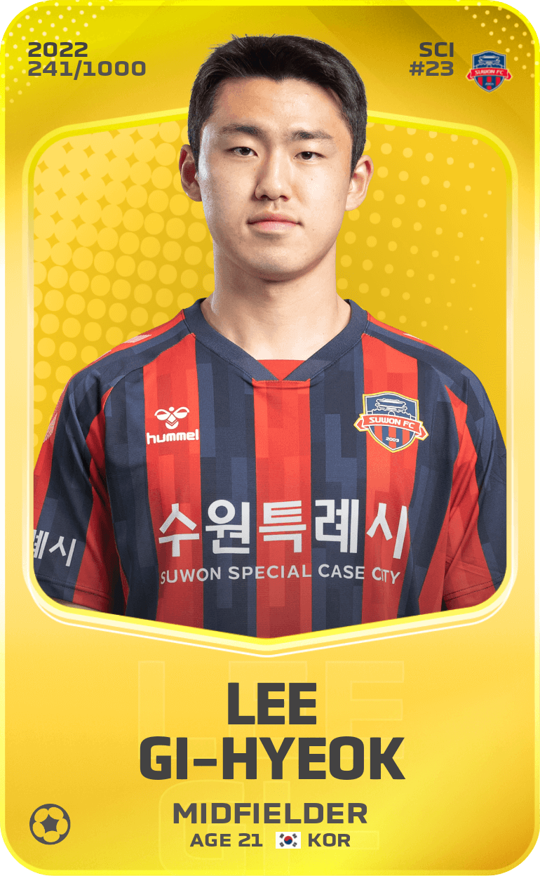 Lee Gi-Hyeok 2022-23 • Limited 241/1000