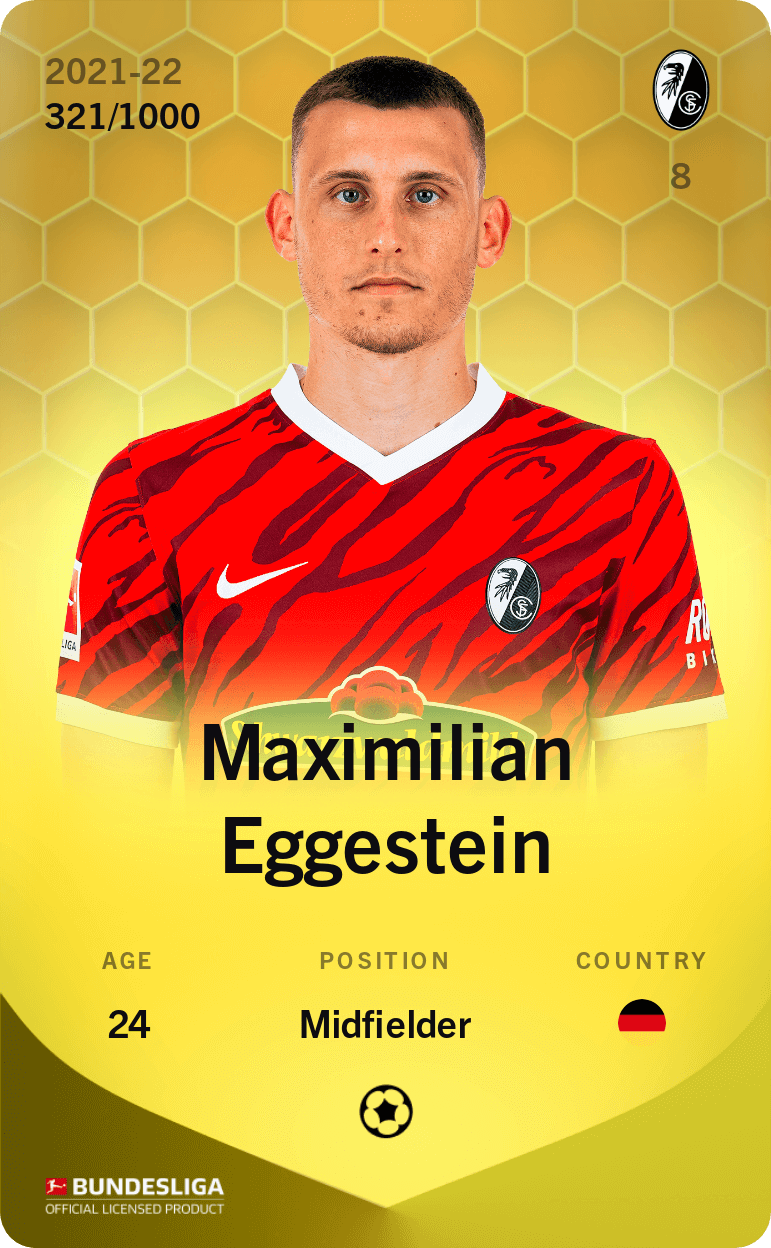 Maximilian Eggestein 2021-22 • Limited 321/1000