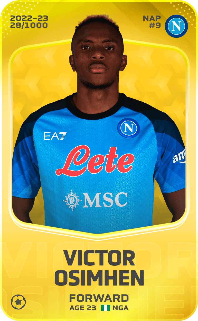 Victor Osimhen 2022-23 • Limited 28/1000