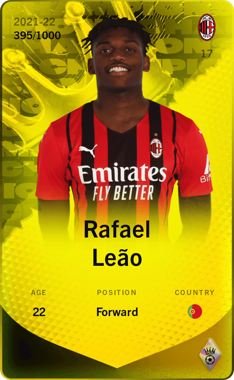 Rafael Leão 2021-22 • Limited 395/1000