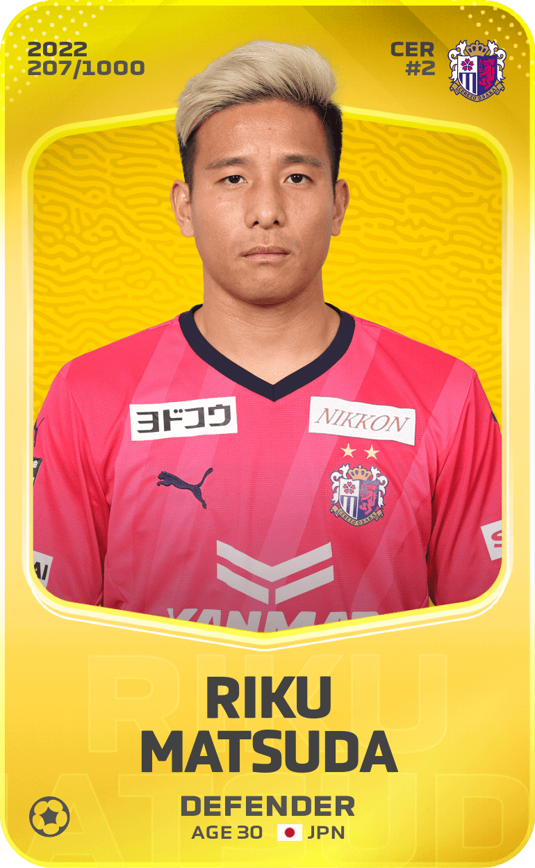 Riku Matsuda 2022-23 • Limited 207/1000
