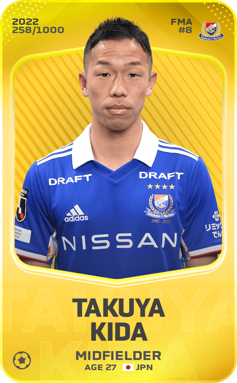 Takuya Kida 2022-23 • Limited 258/1000