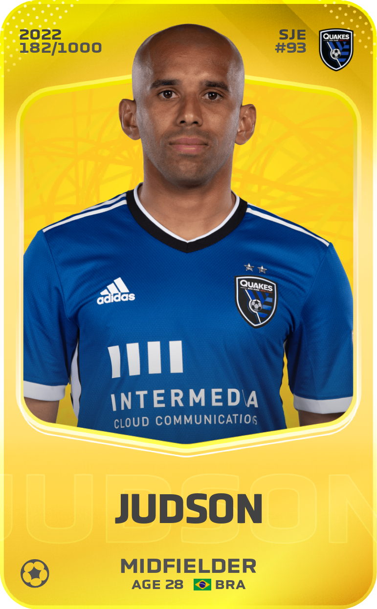 Sorare - Sorare Official - Judson 2022-23 • Limited 182/1000 - NFT # 113788069053354851810725216875986324113635921239161368132533473945829948293546