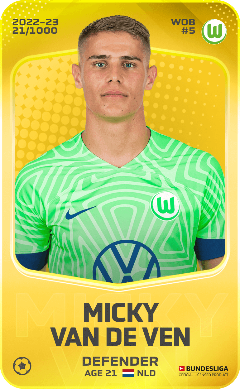 Micky van de Ven 2022-23 • Limited 21/1000