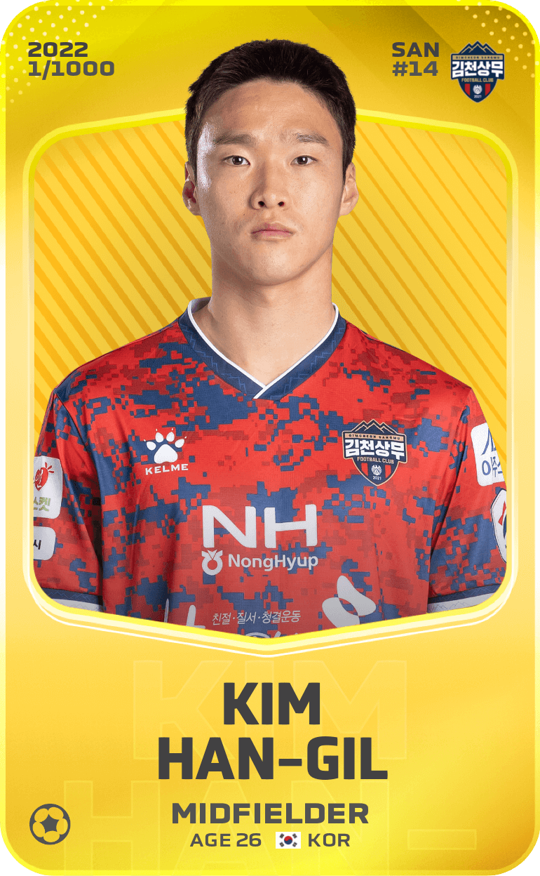 Kim Han-Gil 2022-23 • Limited 1/1000