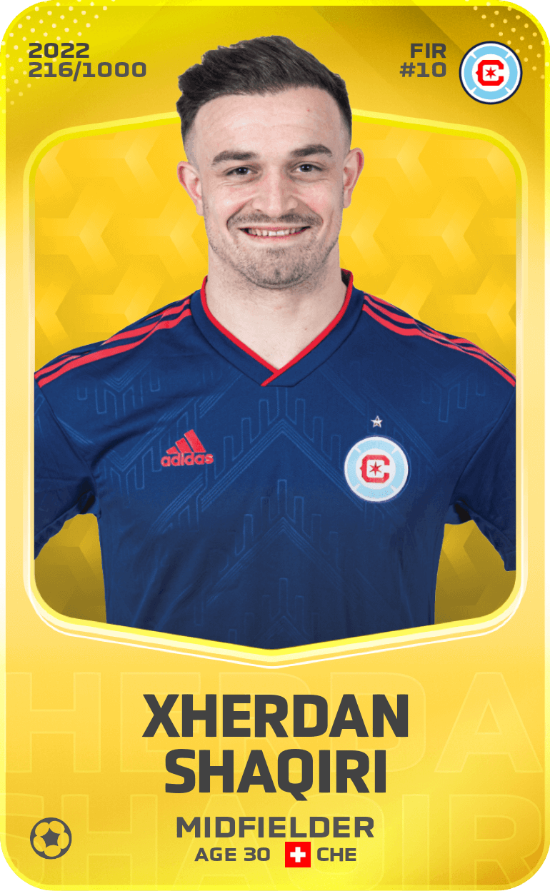 Xherdan Shaqiri 2022-23 • Limited 216/1000