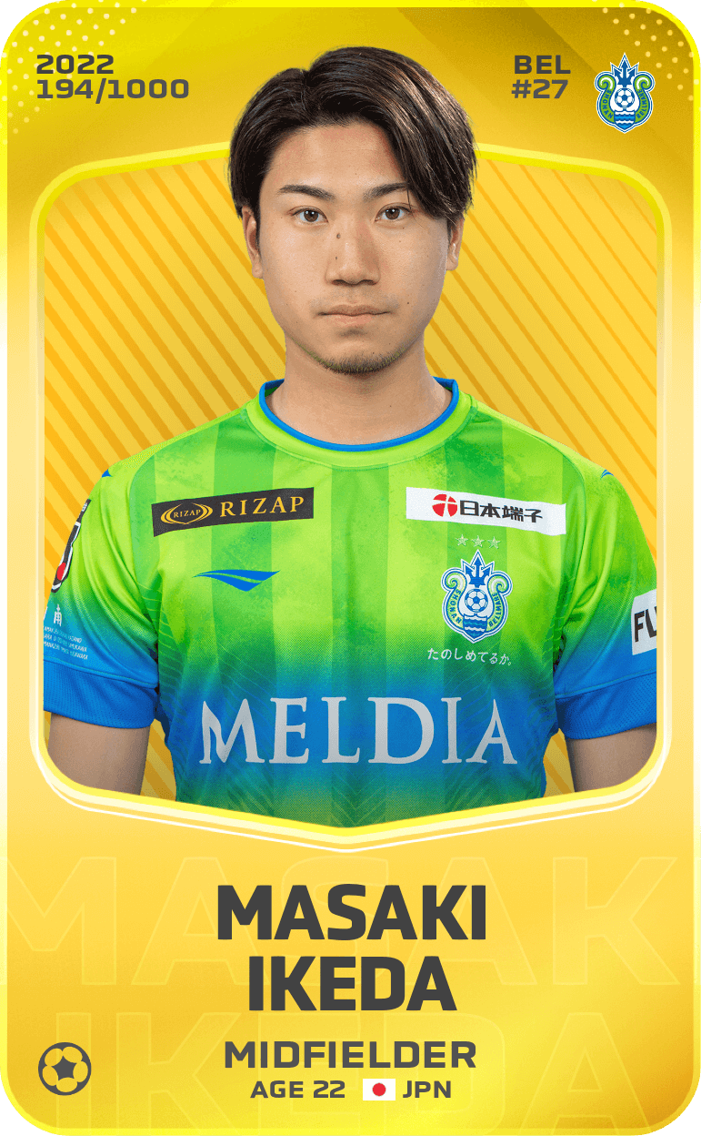 Masaki Ikeda 2022-23 • Limited 194/1000