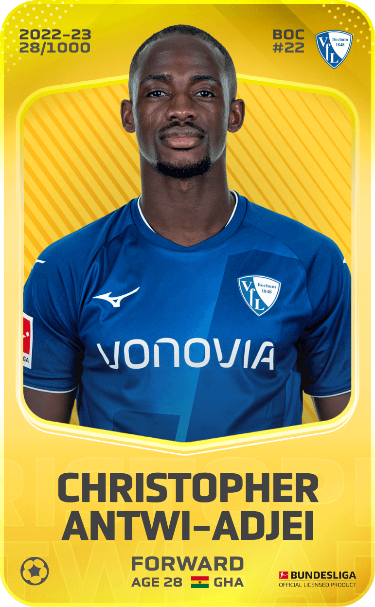 Christopher Antwi-Adjei 2022-23 • Limited 28/1000