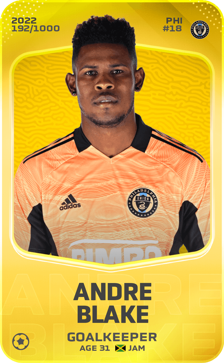 Andre Blake 2022-23 • Limited 192/1000