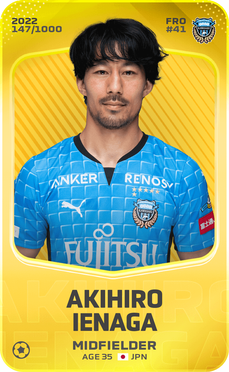 Akihiro Ienaga 2022-23 • Limited 147/1000