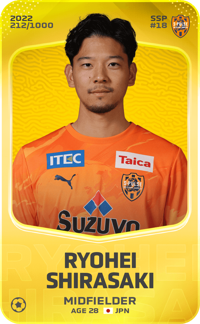 Ryohei Shirasaki 2022-23 • Limited 212/1000